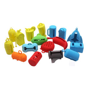 Silicone Puppy Poop Bag Holder With Various Shapes